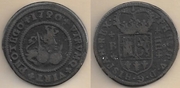 SPAIN: Felipe V (1700-46) 1720-B 4 Maravedis, Barcelona Mint; CCT-1655.  **SOLD OUT**