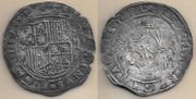 SPAIN: Ferdinand & Isabella (1474-1504) (1492-1504) 2 Reales, Segovia Mint; CT-215