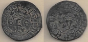 SPAIN: Ferdinand & Isabella (1474-1504)  1492-1504 Ae Blanca,  Granada Mint; CT-474.  **SOLD OUT**