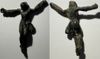 SPAIN: Santiago de Compastella 16th-18th Century Bronze Figure of Christ. 