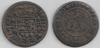 SPAIN: Zaragoza: Felipe V (1700-46) 1719 2 Maravedis; KM-302.2.  **SOLD OUT**