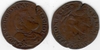SPANISH NETHERLANDS 1552 Jeton, Treaty of Passau, Dordrecht Mint; Dugn 1868.  **SOLD OUT**