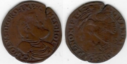 SPANISH NETHERLANDS 1552 Jeton, Treaty of Passau, Dordrecht Mint; Dugn 1868.  **SOLD OUT**