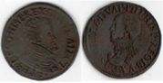 SPANISH NETHERLANDS 1556 Jeton, Wedding of Felipe II with Isabel de Valois, Utrecht; Dugn 2209.  **SOLD OUT**