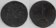 SPANISH NETHERLANDS 1586 Jeton,  Royal Assistance to the United Provinces, Dordrecht Mint;  Dugn 3096.  **SOLD OUT**