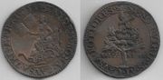 SPANISH NETHERLANDS 1589 Jeton,  Victory over the Spanish Armada,  Dordrecht Mint; Dugn 3230.  **SOLD OUT**