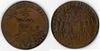 SPANISH NETHERLANDS 1596 Jeton, Feigned peace broken, Dordrecht Mint; Dugn 3391.  **SOLD OUT**