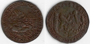 SPANISH NETHERLANDS 1600 Jeton, Victory at Nieuport and peace proposals to the southern provinces,  Dordrecht Mint; Dugn 3510.  **SOLD OUT**