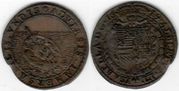 SPANISH NETHERLANDS 1619 Jeton, Antwerp Mint, Albert & Isabella;  Dugn 3755.  **SOLD OUT**