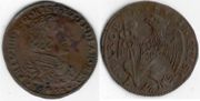 SPANISH NETHERLANDS 1652 Jeton, Antwerp Mint, Spain comes to the rescue against Cardinal Mazarin; Dugn 4044.  **SOLD OUT**