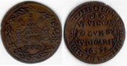 SPANISH NETHERLANDS 1652 Jeton, Antwerp Mint, Thomas de Pottere, Thesaurier; Dugn 4049.  **SOLD OUT**