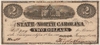 State of North Carolina 1863 2 Dollars, CR-131.  **SOLD OUT**