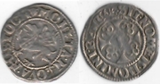 The HANSEATIC CITY of ROSTOCK (1)614 Doppelschilling; KM-19.  **SOLD OUT**