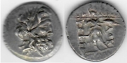 THESSALIAN LEAGUE: Larissa (196-146 BCE) Ar Double Victoriatus; SG-2232.  **SOLD OUT**