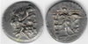 THESSALIAN LEAGUE: Larissa (196-146 BCE) Ar Double Victoriatus; SG-2232.  **SOLD OUT**
