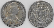 WURTTEMBERG: Karl Eugen (1737-93) 1748 15 Kreuzer; Klein/Raff 276v.  **SOLD OUT**
