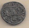 WURZBURG: Johann Gottfried II von Guttenberg (1684-98)  1693 3 Heller; Helmschrott 462.  **SOLD OUT**