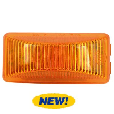 2.5 x 1 Amber 8 LED Clearance/Marker 