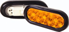 Oval Amber Led Lamp Kit