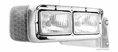 Peterbilt Amber Led turn Signal lamp Clear Lens