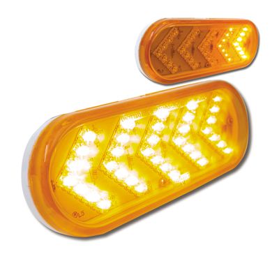 Sequential Arrow Amber Led Light