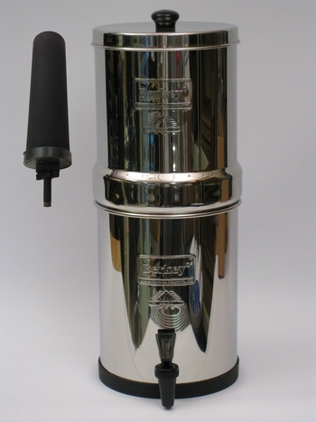 Crown Berkey With 2 Black Berkey Filters Scratch and dent