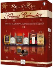 Abtey Advent Calendar with Liqueur-Filled Dark Chocolate - 5 in Stock