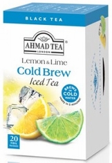 Ahmad Lemon and Lime Cold Brew Iced Tea 20ct Bags Ahmad Lemon and Lime Cold Brew Iced Tea 20ct Bags