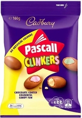 Australian Cadbury Pascall Clinkers Pouch 160g Australian Cadbury Pascall Clinkers Pouch 160g