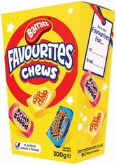 Barratt Favourites Chews Carton 300g - Coming Christmas 2026 PN