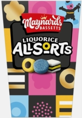 Maynards Bassetts Liquorice Allsorts Carton 300g 