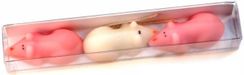 Boynes Pink and White Sugar Mice 3pk