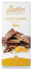Butlers Milk Chocolate Salted Caramel Tablet Bar 90g - Coming Christmas 2025 BEW