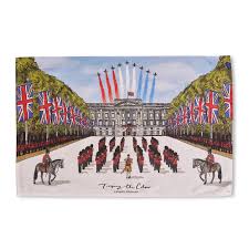 Victoria Eggs Trooping the Colour Tea Towel 