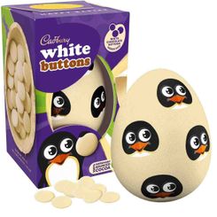 Cadbury White Buttons Small Egg 91g