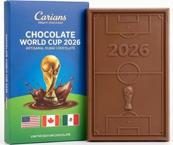 Carian's Bistro Chocolates - World Cup Chocolate Dubai Bar 75g