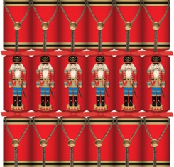 Caspari Nutcracker Drum Christmas Cracker 6 pack Coming 2026