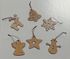 Caspari Santa Claus Crackers 6ct