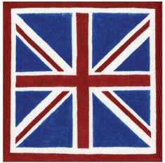 Caspari Retro Union Jack Luncheon Napkins