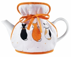 Cats in Waiting Muff Tea Cosy Cats in Waiting Muff Tea Cosy