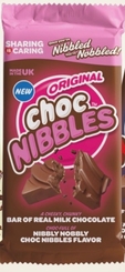Choc Nibbles Original Milk Chocolate Tablet 120g - BB Oct. 31
