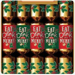 Pudding Lane Eat, Drink and be Merry Crackers 10ct