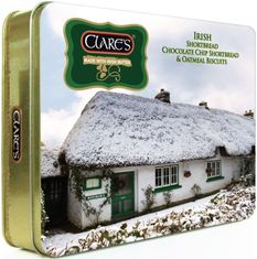 Clare's Winter Cottage Biscuit Tin - Coming Christmas 2025 BWI