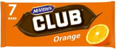 McVitie's Club Orange 7pk 154g McVitie's Club Orange 7pk 154g