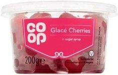 Co op Glace Cherries 200g Co op Glace Cherries 200g