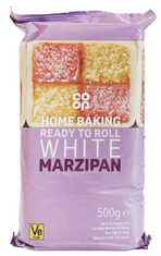 Co-op Ready to Roll White Marzipan 500g  Co-op Ready to Roll White Marzipan 500g