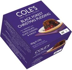 Cole's Black Forest Pudding 454g - Coming Christmas 2025 BD