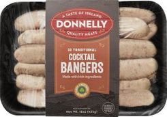 Donnelly Cocktail Sausages 1lb 32 Links
