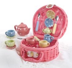 Dots Children's Tea Set for Four