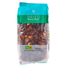 Co op Dried Mixed Fruit 500g Co op Dried Mixed Fruit 500g
